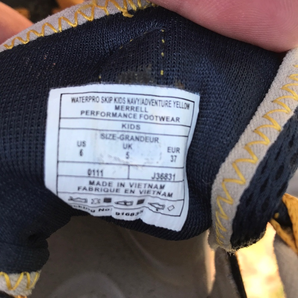 Merrill Waterpro Kids Adventure Shoe - Picture 4 of 4